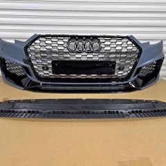 A4 B9 Front Bumper Audi 15 - 18 S4 RS4 Honeycomb Style