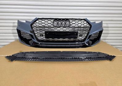 A4 B9 Front Bumper Audi 15 - 18 S4 RS4 Honeycomb Style