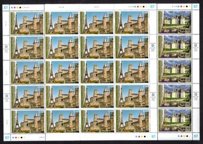 2006 United Nations Vienna Austria World Heritage - France Commemorative Stamps Sheet Mint Never Hinged (MNH)