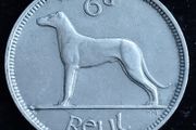 Ireland - 1946 - 6 Pence - Wolfhound - KM.13a - [2705]
