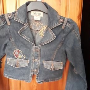 No Fuze crop denim jacket Age 10 - 12