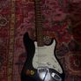 Encore Electric Guitar - Black Strat Style Image 2