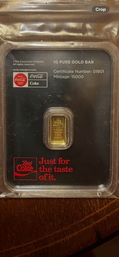 1 gram gold bar
