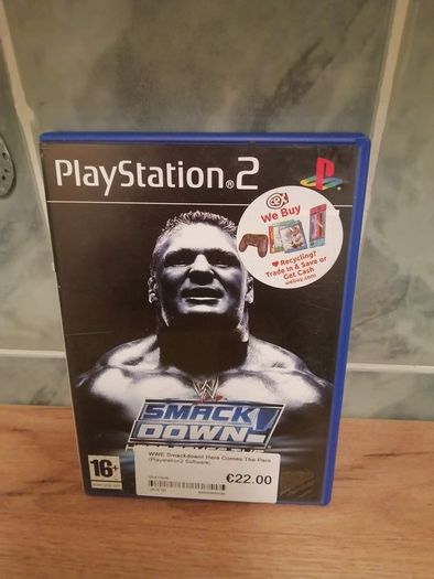 wwe smackdown here comes the pain Ps2