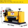 New 1.5mm-40mm Wire Stripping Machine 10 Blades Stripper Copper Recycling 220v Image 4