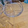 Set of 4 Louise Kennedy for Tipperary Crystal "Sea Aster" Wine Glasses Image 4