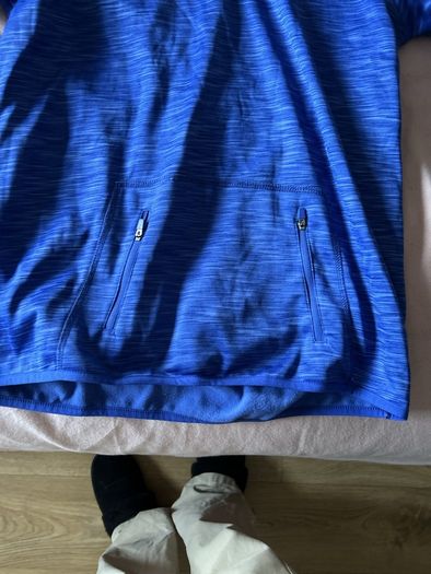 sports hoodie size S ladies blue