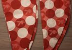 Playboy bunny curtain tie backsx2