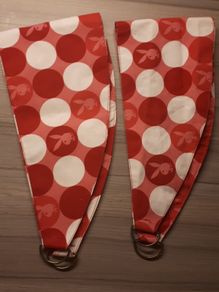 Playboy bunny curtain tie backsx2