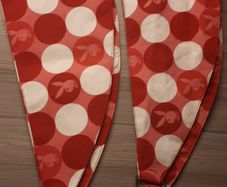 Playboy bunny curtain tie backsx2