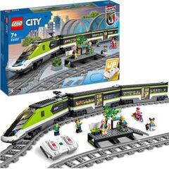 LEGO City Express Passenger Train Set, Remote Controlled Toy, Gifts for 7 Plus Year Old Kids