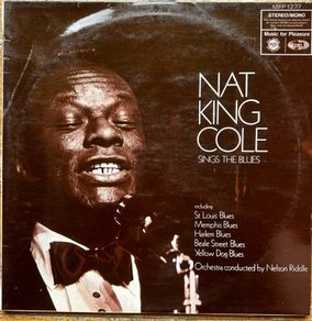 Nat King Cole sings the blues vinyl record in vg+ condition