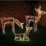 LED Rope Light Reindeer Family Warm White  Indoor and Outdoor Christmas Lights Image 3