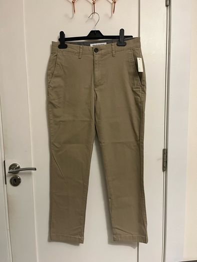 NEW Men Trouser chino comfy skinny 29W/ 28 L