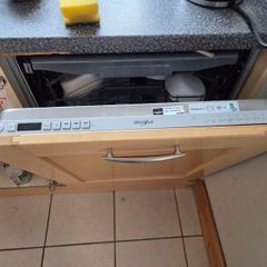 Whirlpool integrated dishwasher