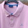 Gant Polo Shirt Mens Medium M Slim Fit Image 4