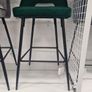 New Monroe Bar Stool - Emerald Green Image 3
