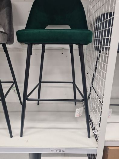 New Monroe Bar Stool - Emerald Green