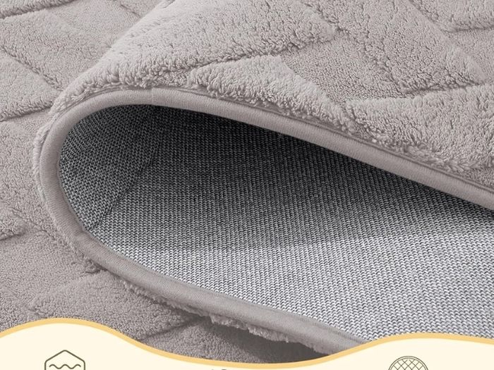 Modern Fluffy Rugs Living Room, 120x160cm, Silver Grey  Anti Slip Soft Carpet, Machine Washable Non-Shedding Durable Area Rugs for Bedroom Kids Room