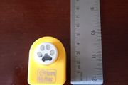 Dog paw paper punch