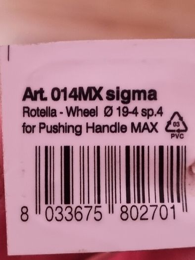 Sigma Tile Base Cutter Diamond Wheel