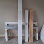 wooden king size bed frame Image 7