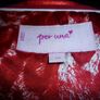 Per Una M&s Long Red Jacket Coat Faux Suede To Touch 14 Medium. Marks & Spencer. Image 7