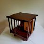 Vintage Irish Mahogany Table-Top Revolving Bookcase by The Kilkenny Woodworkers Image 7