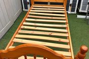 Extremely Solid Single Wooden Bed Frame - Can Deliver
