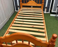 Extremely Solid Single Wooden Bed Frame - Can Deliver