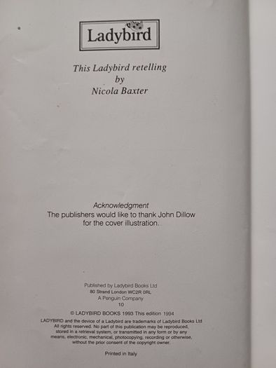 Ladybird Hardback Books (Sleeping Beauty & The Ugly Duckling)