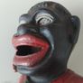 Piggy Bank Cast Iron Jolly Man negro Money Box Image 6