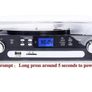 Vinyl Record Playe with Bluetooth and Stereo Speakers, Turntable for Vinyl to MP3 with Cassette Play, AM/FM Radio, Remote Control, USB/SD Encoding, 3.5mm Music Output Jack (FREE POSTAGE) Image 3