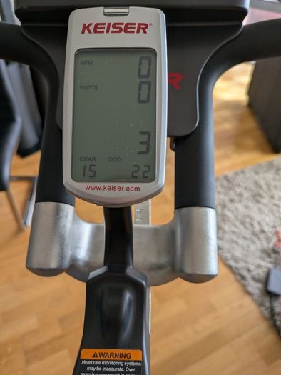 Keiser M3i indoor bike