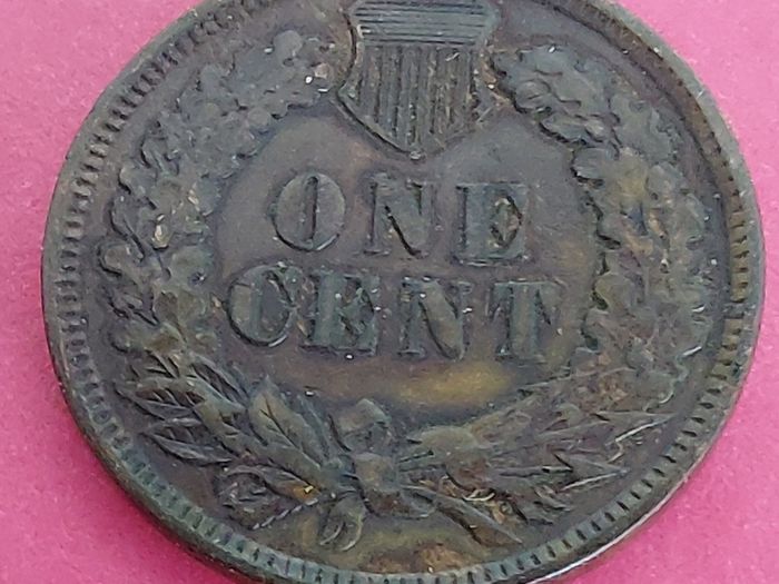 1898 American Indian head One Cent coin