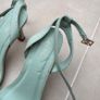Dunnes Stores Mint Green Strappy Heels Image 2