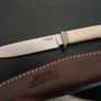 Lionsteel Ago Knife White Micarta Image 5