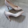 FAITH high heel blush sparkle stilettos from Next size UK 4 Image 7