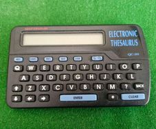 Vintage Franklin Electronic Thesaurus  QC-20
