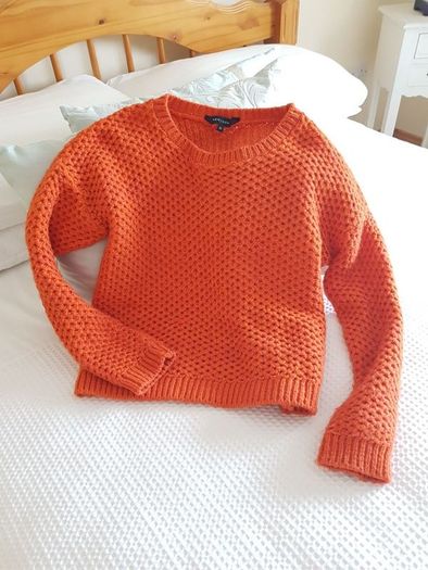 New look Orange Jumper - Size 12