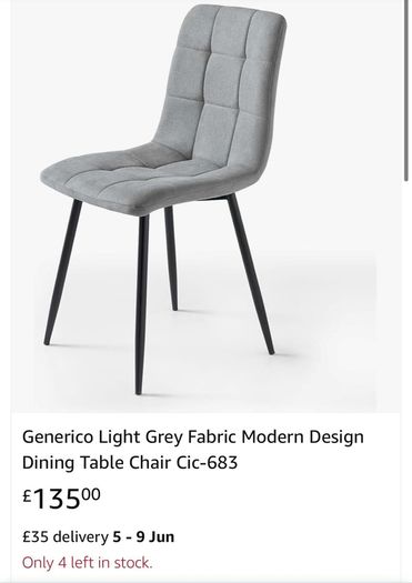 grey upholstered kitchen chairs