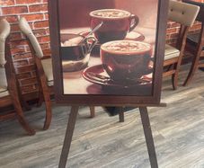 Restaurant wall art