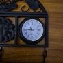 Vintagr Kingfisher Decorative Wall Planter with Clock and Thermometer Image 4