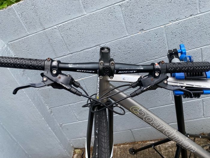Boardman Hybrid bike .