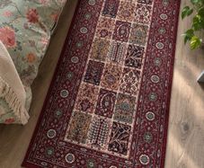 persian style runner rug