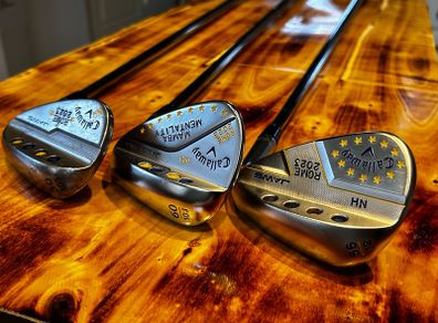 Callaway JAWS RAW Wedges Set 50 56 60 Limited Rome 2023 Rifle Shafts