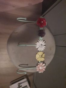 metal floral coat hooks