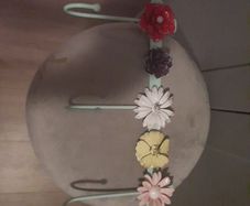 metal floral coat hooks