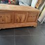 Solid waxed pine Coffee Table Image 4