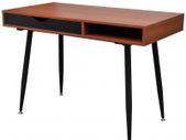 Brown Workstation Computer Desk Laptop Table